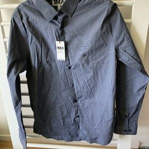 Express 1MX dress shirt. slim fit 15-15 1/2
